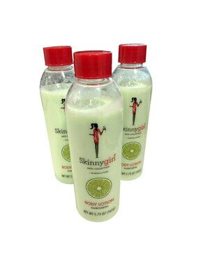 New 3 Pack Skinny Girl Bath Collection Body Lotion Margarita 5.75 Ounces